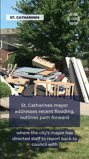 St. Catharines mayor addresses recent flooding, outlines path forward
