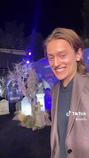 Percy Hynes Spooked by Uncle Fester Filter | Wednesday Addams Trend