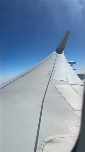 Airplane wings flapping on landing #airplane #airport #beautiful #happy