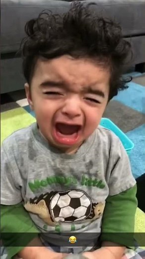 Baby scared of Elmo Song