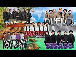 INTOCABLE & PESADO & PALOMO & DUELO & VAGÓN - PLAYLIST DE SUS ÉXITOS - LOS MEJORES EXITOS