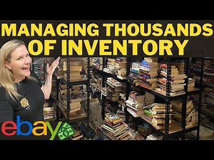 EXACTLY HOW I MANAGE THOUSANDS OF LISTINGS IN MY EBAY STORE