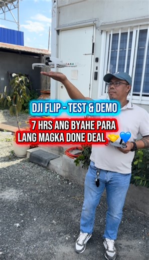 DJI FLIP - TEST AND TUTORIAL , Client all the way from Quirino Province 7 hours ang byahe. Sulit dahil hawak na nya ang kanyang dream drone! 😎 #DronesandGadgetsPH #LegitSeller #Dji #DjiPhilippines #Drone #CameraDrone | Drones and Gadgets PH