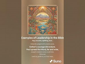 Examples of Leadership in the Bible