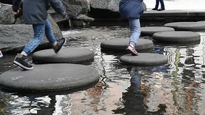 Kids Enjoy Running Jump On Step Stock Footage Video (100% Royalty-free) 11144345 | Shutterstock