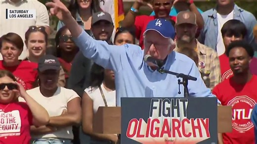 AOC, Bernie Sanders hold Los Angeles rally over weekend