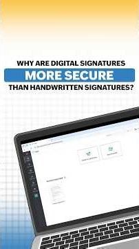 Why are digital signatures more secure than handwritten signatures? | Are digital signatures secure