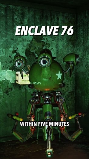 Fallout 76: Mr. Gutsy Tests Enclave Coffee Rations | Enclave76 Shorts