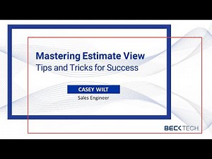 Mastering Estimate View Tips and Tricks for Success