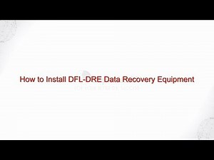 How to Install DFL-DRE Data Recovery Equipment