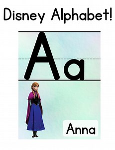 Disney Alphabet - Etsy