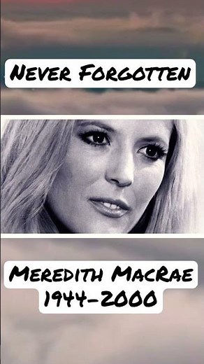 Meredith MacRae