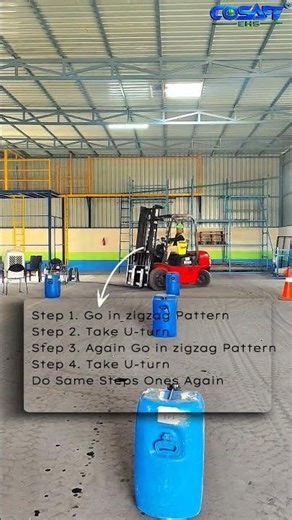 (Track 4) CoSafe EHS Forklift Practical Training | Advanced Forklift Operator Practice