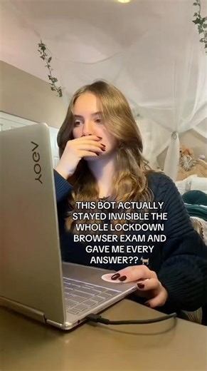 This is a lockdown browser ai bypass for your tests #highschool #examstress #examtips #college