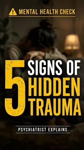 5 Signs You May Have Hidden Trauma | PTSD Symptoms | Mental Health