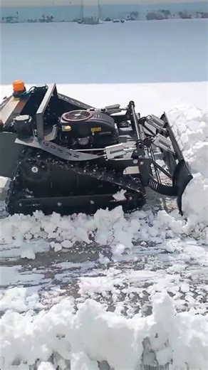 Powerful Performance on Slopes in France – VTLM800 remote slope mower in Action