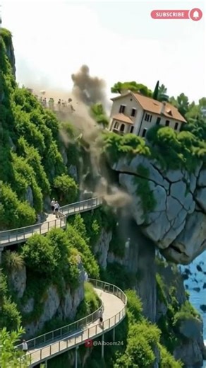 Collapse of the Cliffside Mansion