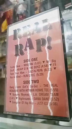 Run-Dmc - Your Blind (Real Rap Compilation) 1985 Rap Cassette Tape Classic Album Queens New York