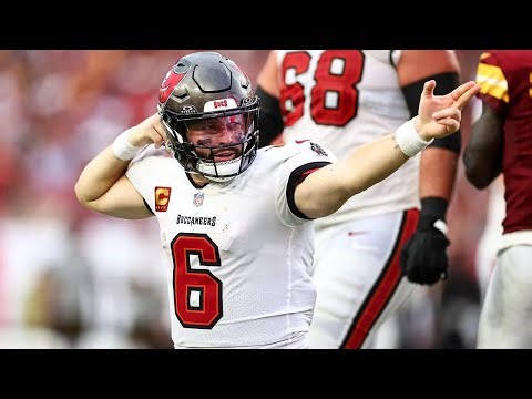 Baker Mayfield Rare High Quality Clips for Edits! (2025 Weeks 1-3) (Upscaled with Topaz)