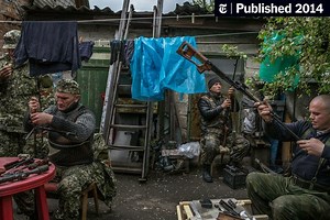 Behind the Masks in Ukraine, Many Faces of Rebellion