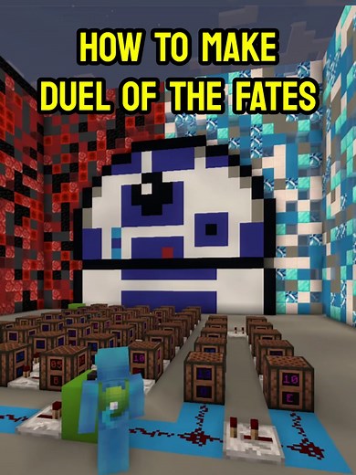 Star Wars: Duel of the Fates in Minecraft Note Blocks