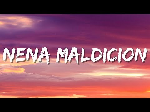 Paulo Londra ft Lenny Tavarez - Nena Maldición - (Letra/Lyrics) | Bad Bunny, Ozuna, Reik