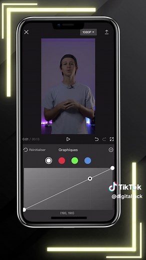 Colorimétrie de vidéos gratuite avec CapCut