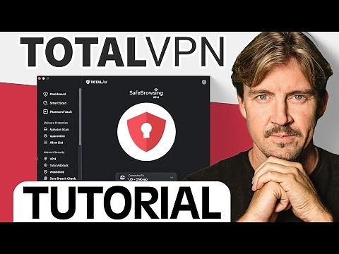 Here's How To Use Total VPN | Easy Total AV VPN tutorial! 💥