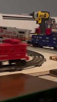 My final look of the train room layout running all my Lionel trains #lionel