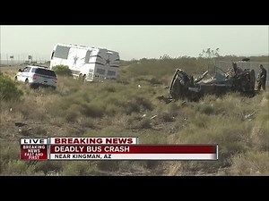 4 dead in Arizona crash on US 93 involving Dallas Cowboys tour bus