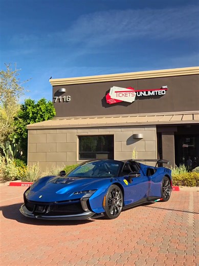 TAILORMADE Cobalt blue #ferrari #sf90xx #tailormade #carsoftiktok #viralcars