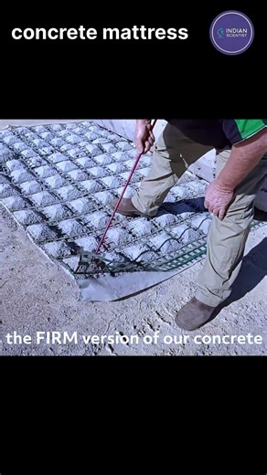 concrete mattress #engineering #construction #science