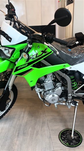 Kawasaki KLX250 (2023) - Rare Green Tech Bike