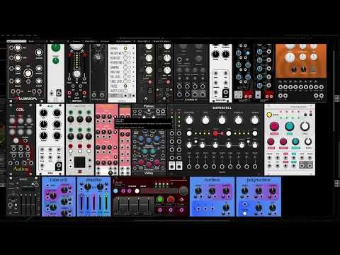 Dark psy forest psy Sounds fx from scratch in VCV Rack 2 (NO TALK)
