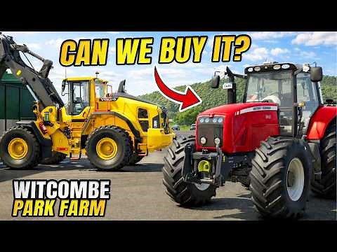 CAN WE BUY MY DREAM TRACTOR? | Witcombe Park Farm Farming Simulator 25 - Episode 26