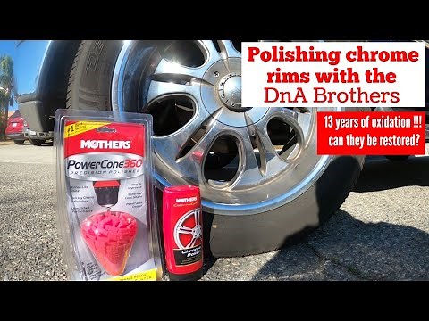 How to polish chrome rims with the DnA Brothers