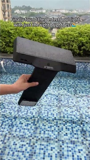 SANSI Solar Pool Lights😍 #sansi #pool #swimmingpool #poolparty #light #poollights #relax