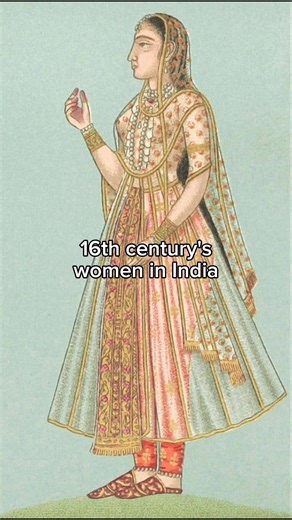 16th century's women in India vs Europe #india #europe #art #history #shorts #painting #16thcentury
