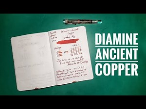 Essai d'Encre #21Diamine Ancient Copper