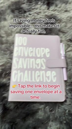 If saving money feels impossible… this makes it actually fun. Saving money doesn’t have to be boring or overwhelming. This envelope challenge turns budgeting into a simple, visual routine you can actually stick with. \t•\tIncludes 100 numbered envelopes designed to guide you toward a $5,050 savings goal \t•\tA5 budget binder format keeps cash organized, protected, and easy to access \t•\tEncourages consistent saving habits with a simple, visual system 👉 Tap the link to begin saving one envelope