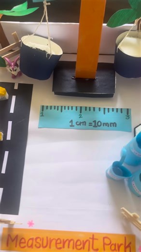 Kids Zone Play School and Montessori on Instagram: "Measurement park#"