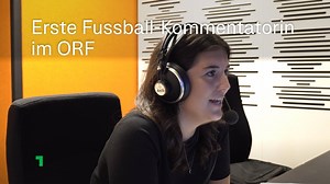 Das ist Anna-Theresa Lallitsch, unsere erste Fußball-Kommentatorin 🤗🤗 Sie kommentiert die Live-Spiele der Frauen-Fußball-WM im ORF 🙌 | ORF 1