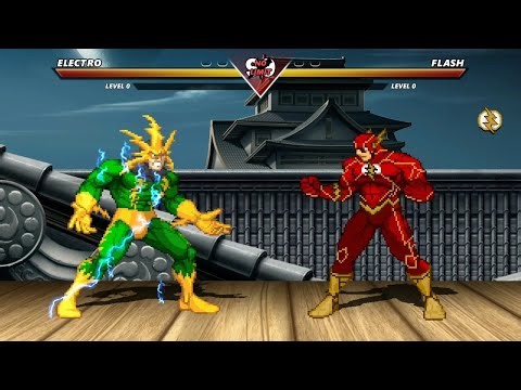 ELECTRO vs FLASH - Highest Level Incredible Epic Fight!