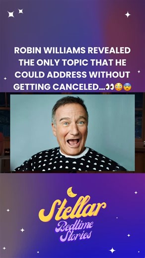 Stellar Bedtime Stories on Instagram: "Robin Williams Story Time | Craig Ferguson Clip"