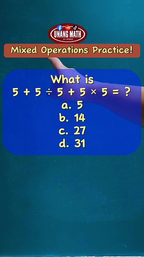 124K views · 743 reactions | Mixed Operations Practice #mathpractice #mathexercise #mathchallenge #mathquiz #mathematics #math #mathisfun #mathbrain #mathtest | Unang Math | Facebook