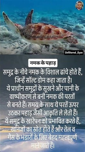 समुंदर के नीचे नमक के विशाल पहाड़ #science #technology #salt