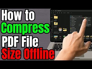 How to Compress PDF File Size Offline