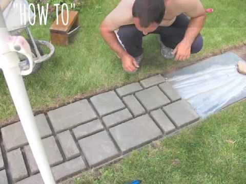 How to make cobblestone-look walkway | COMPLETE TUTORIAL