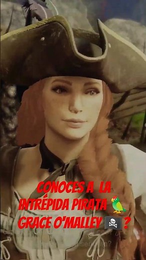 NEW WORLD: AETERNUM / ¿Conoces a la INTRÉPIDA PIRATA 🏴‍☠️ GRACE O'MALLEY? #neworld #aeternum