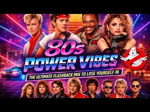 80s Power Vibes • The Ultimate Flashback Mix to Lose Yourself In